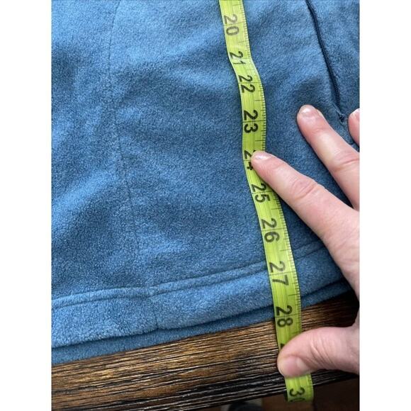 Ascend Women’s 1/2 Button Up Pullover Contrast Fleece Size Large - Picture 8 of 10